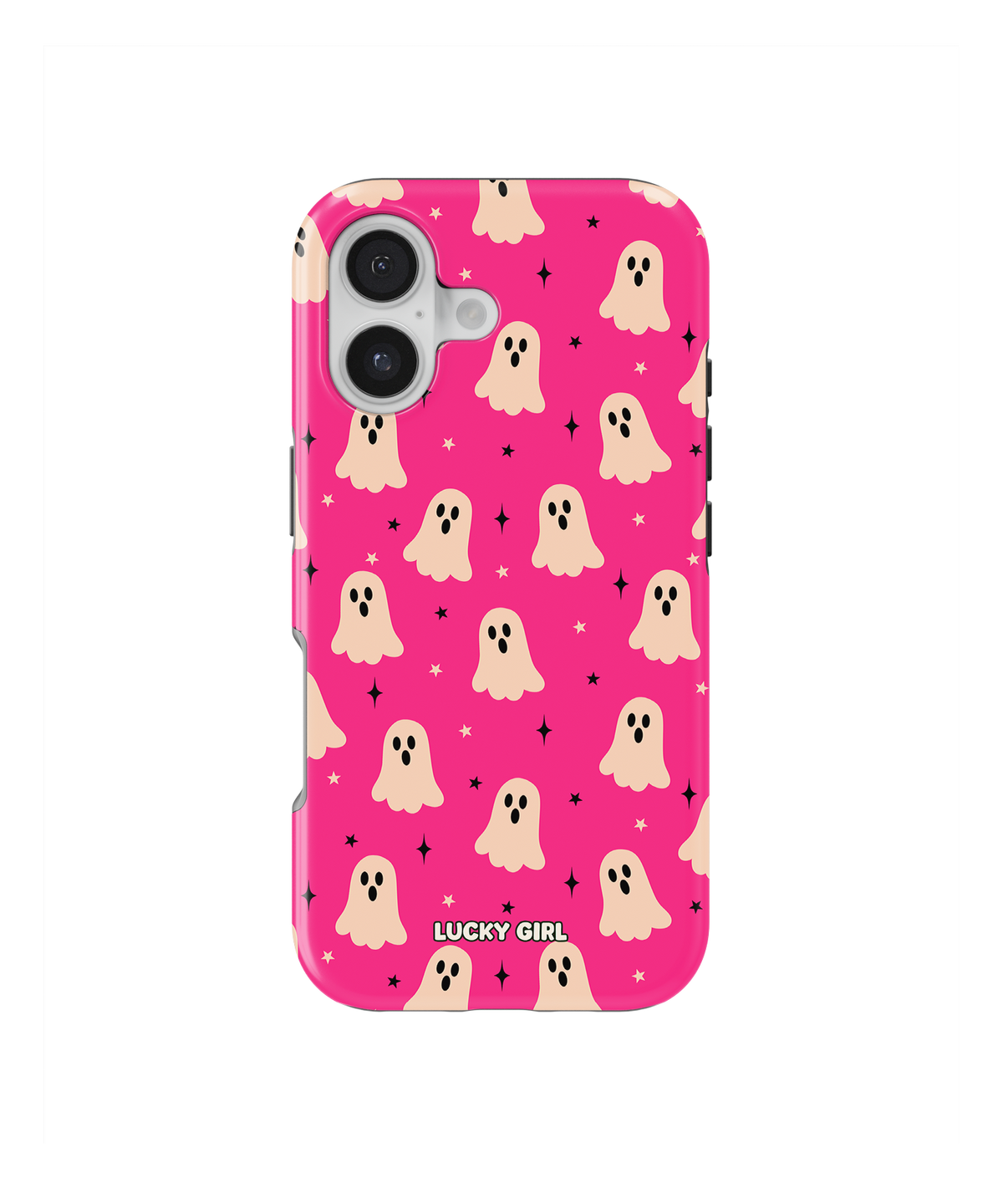 Hot Pink Haunt Phone Case iPhone 17 / Yes