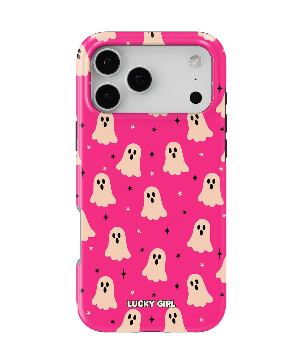 Hot Pink Haunt Phone Case iPhone 17 Pro Max / Yes