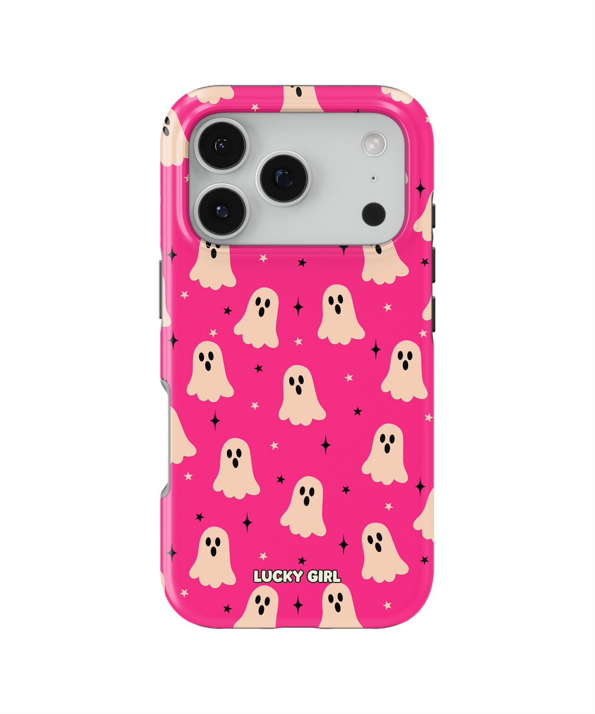 Hot Pink Haunt Phone Case iPhone 17 Pro / Yes