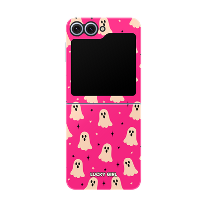 Hot Pink Haunt Phone Case Galaxy Z Flip 6/7 FE / Yes