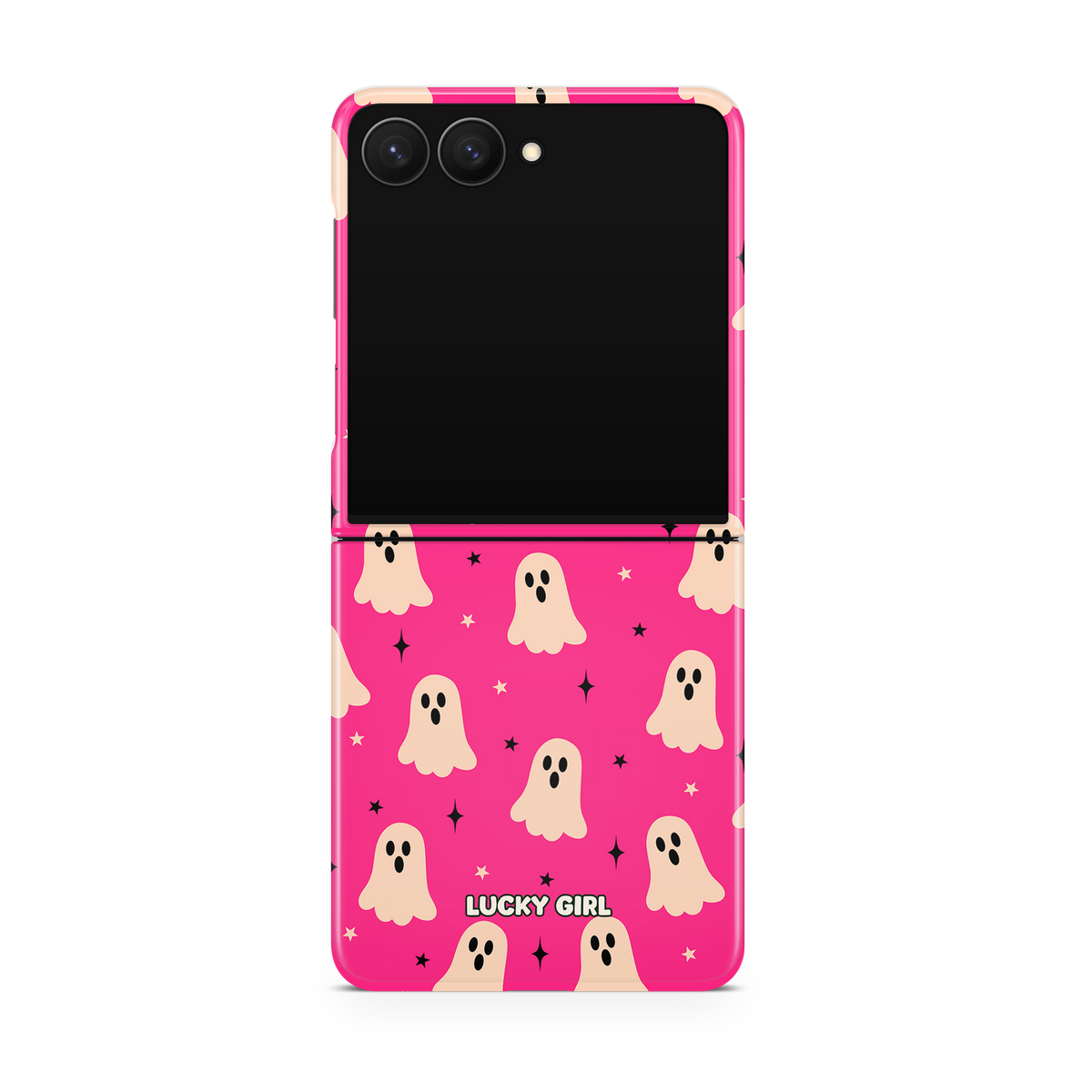Hot Pink Haunt Phone Case Galaxy Z Flip 7 / Yes