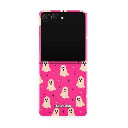 Hot Pink Haunt Phone Case Galaxy Z Flip 7 / Yes