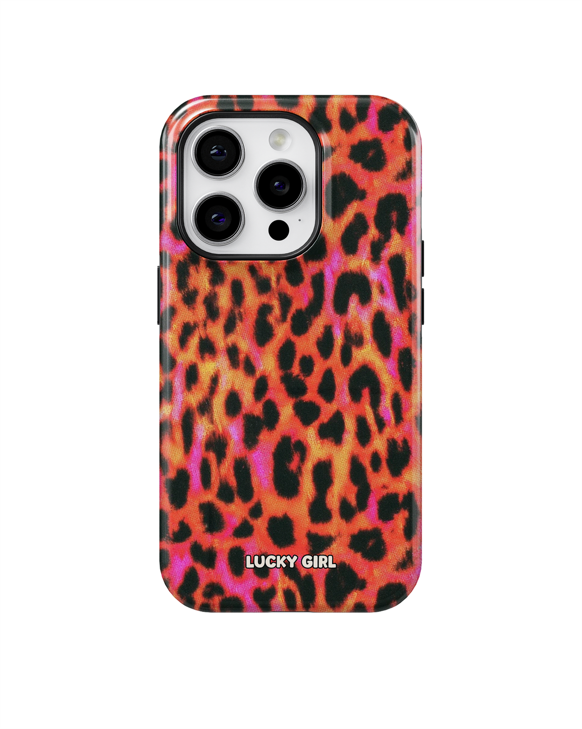 Lava Leopard Phone Case iPhone 15 Pro / Yes