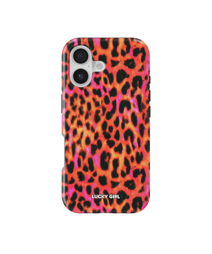 Lava Leopard Phone Case iPhone 16 / Yes