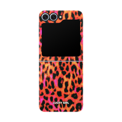 Lava Leopard Phone Case Galaxy Z Flip 6/7 FE / Yes