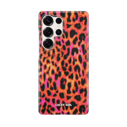 Lava Leopard Phone Case Galaxy S25 Ultra / Yes