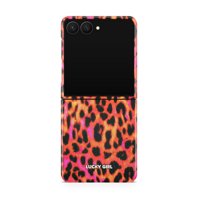 Lava Leopard Phone Case Galaxy Z Flip 8 / Yes