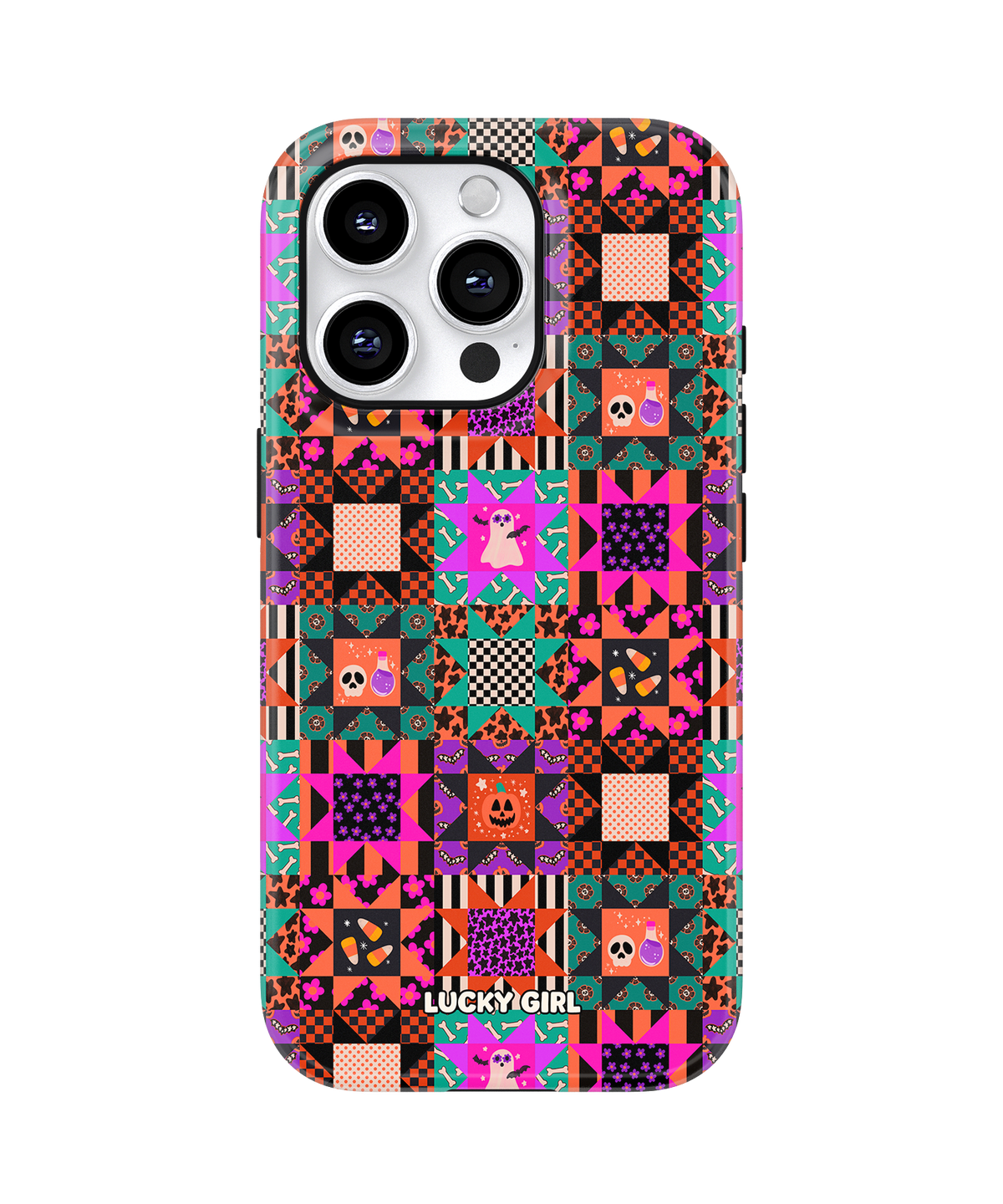 Patchwork Fright Phone Case iPhone 15 Pro Max / Yes
