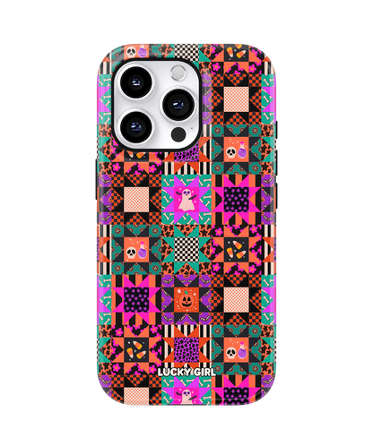 Patchwork Fright Phone Case iPhone 15 Pro Max / Yes