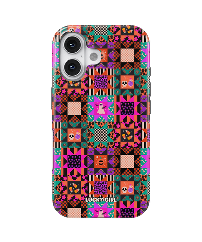 Patchwork Fright Phone Case iPhone 16 Plus / Yes