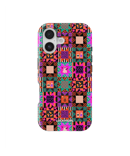 Patchwork Fright Phone Case iPhone 17 / Yes