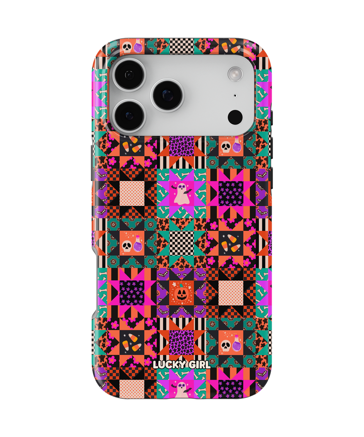 Patchwork Fright Phone Case iPhone 17 Pro Max / Yes