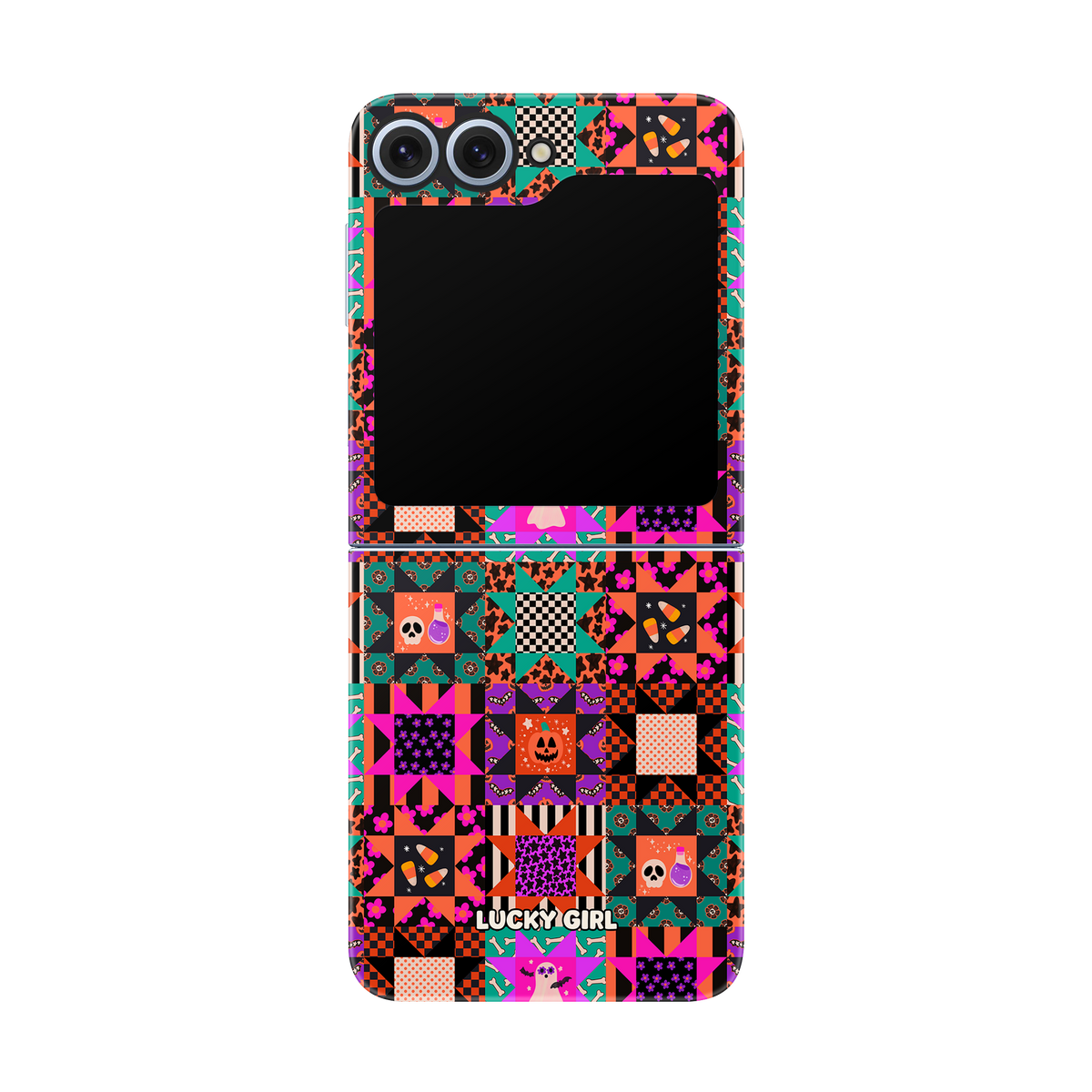 Patchwork Fright Phone Case Galaxy Z Flip 6/7 FE / Yes