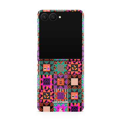 Patchwork Fright Phone Case Galaxy Z Flip 7 / Yes