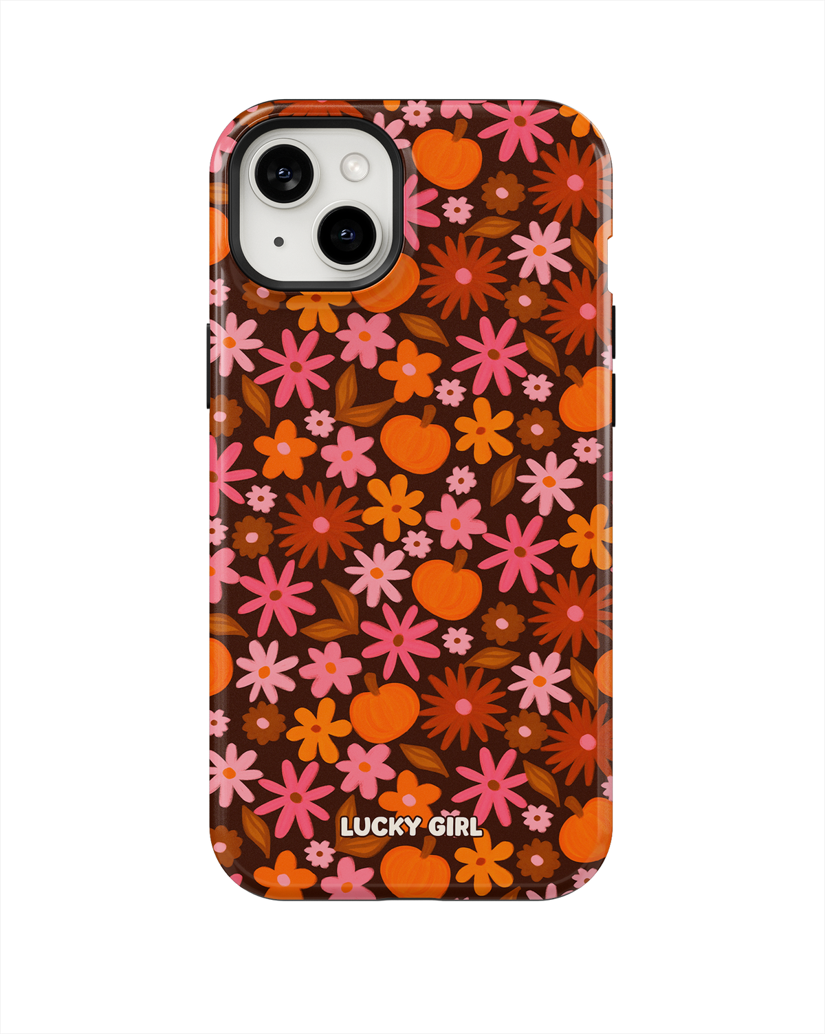 Petals & Pumpkins Phone Case iPhone 14 Plus/15 Plus / Yes
