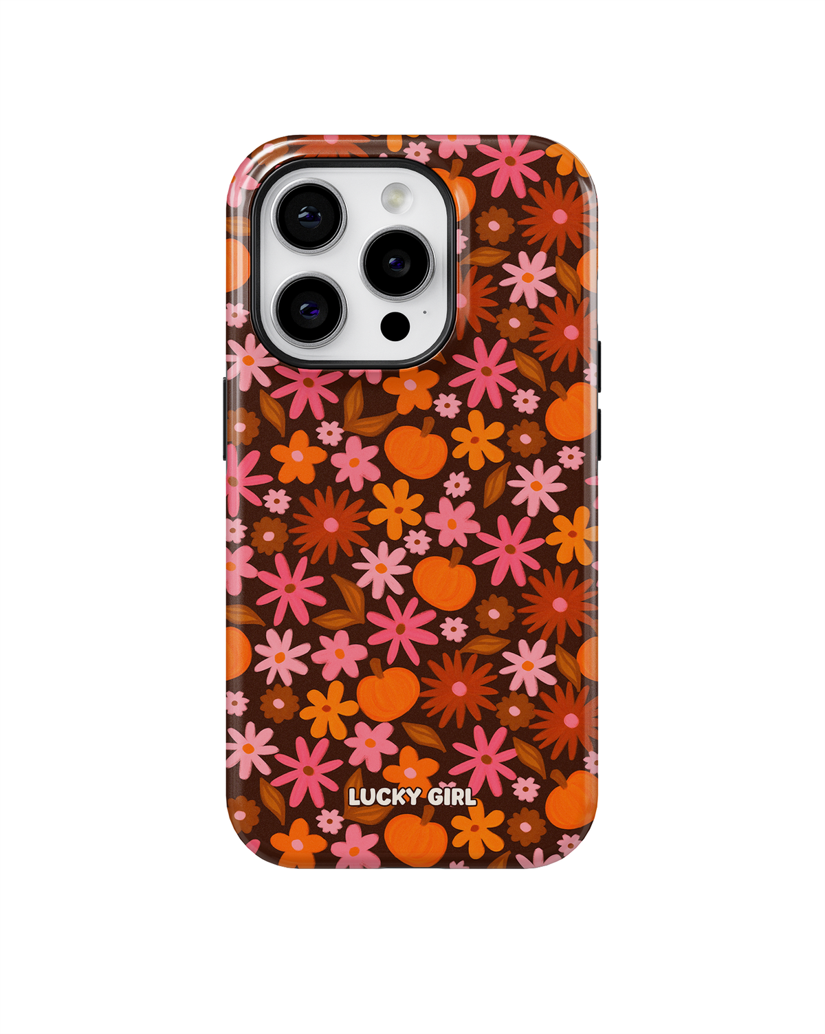 Petals & Pumpkins Phone Case iPhone 15 Pro / Yes
