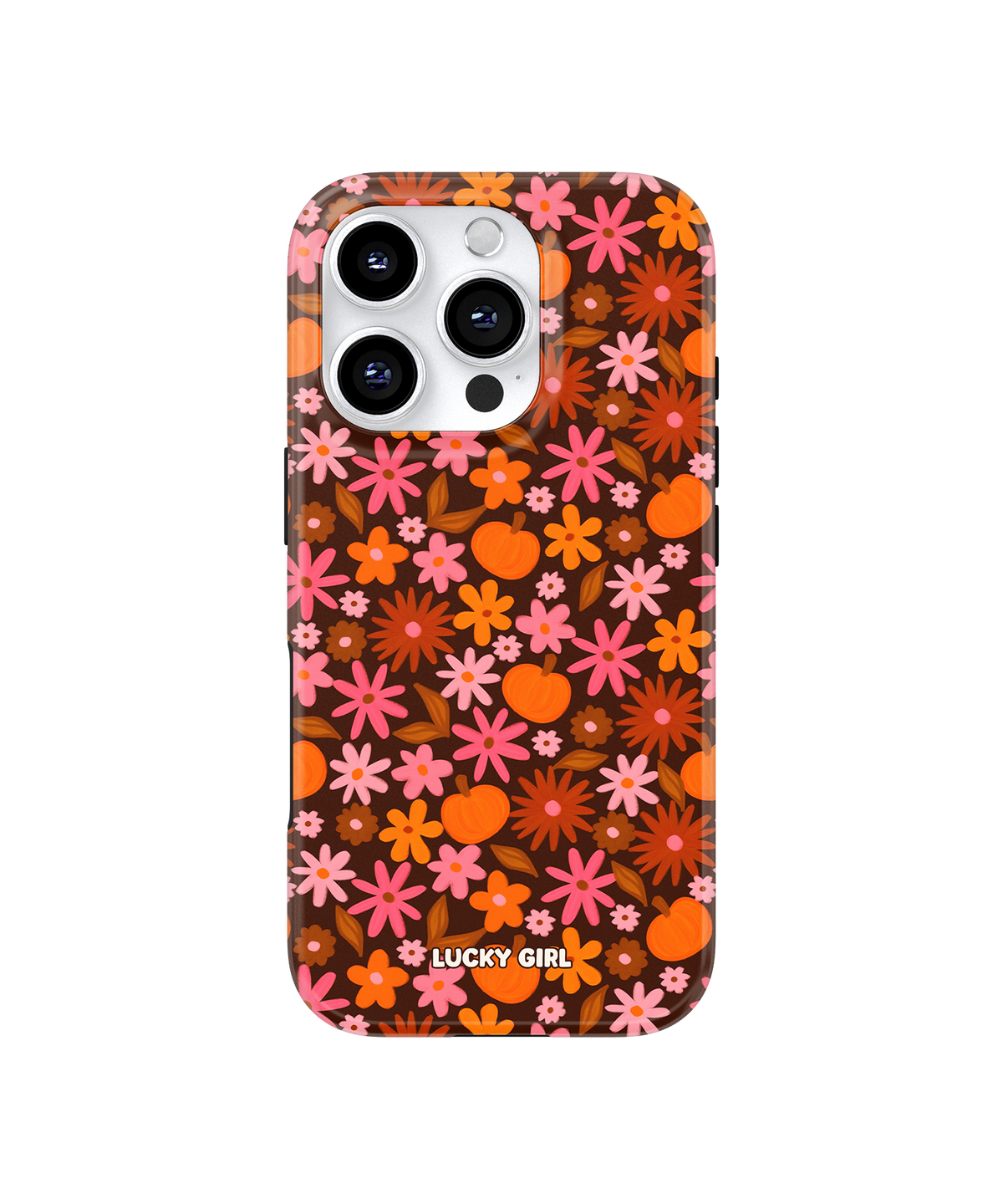 Petals & Pumpkins Phone Case iPhone 16 Pro / Yes