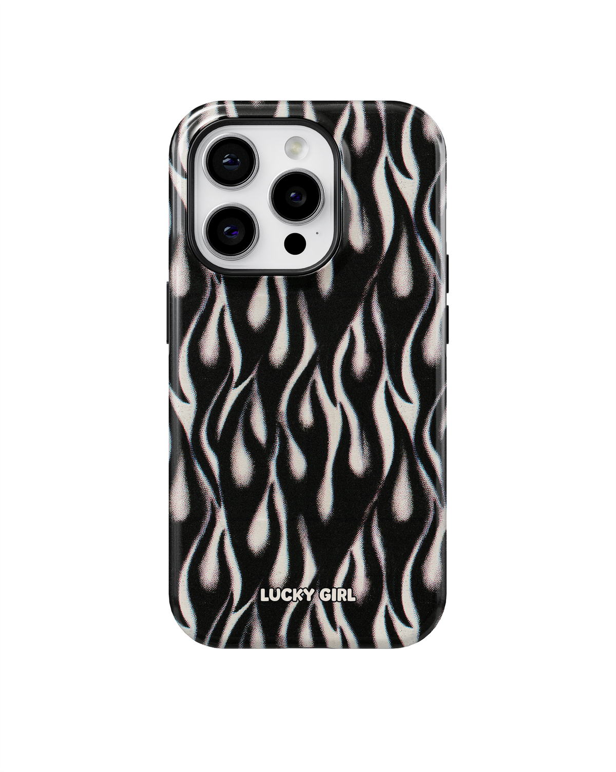 Phantom Flames Phone Case iPhone 15 Pro / Yes