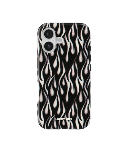 Phantom Flames Phone Case iPhone 16 / Yes