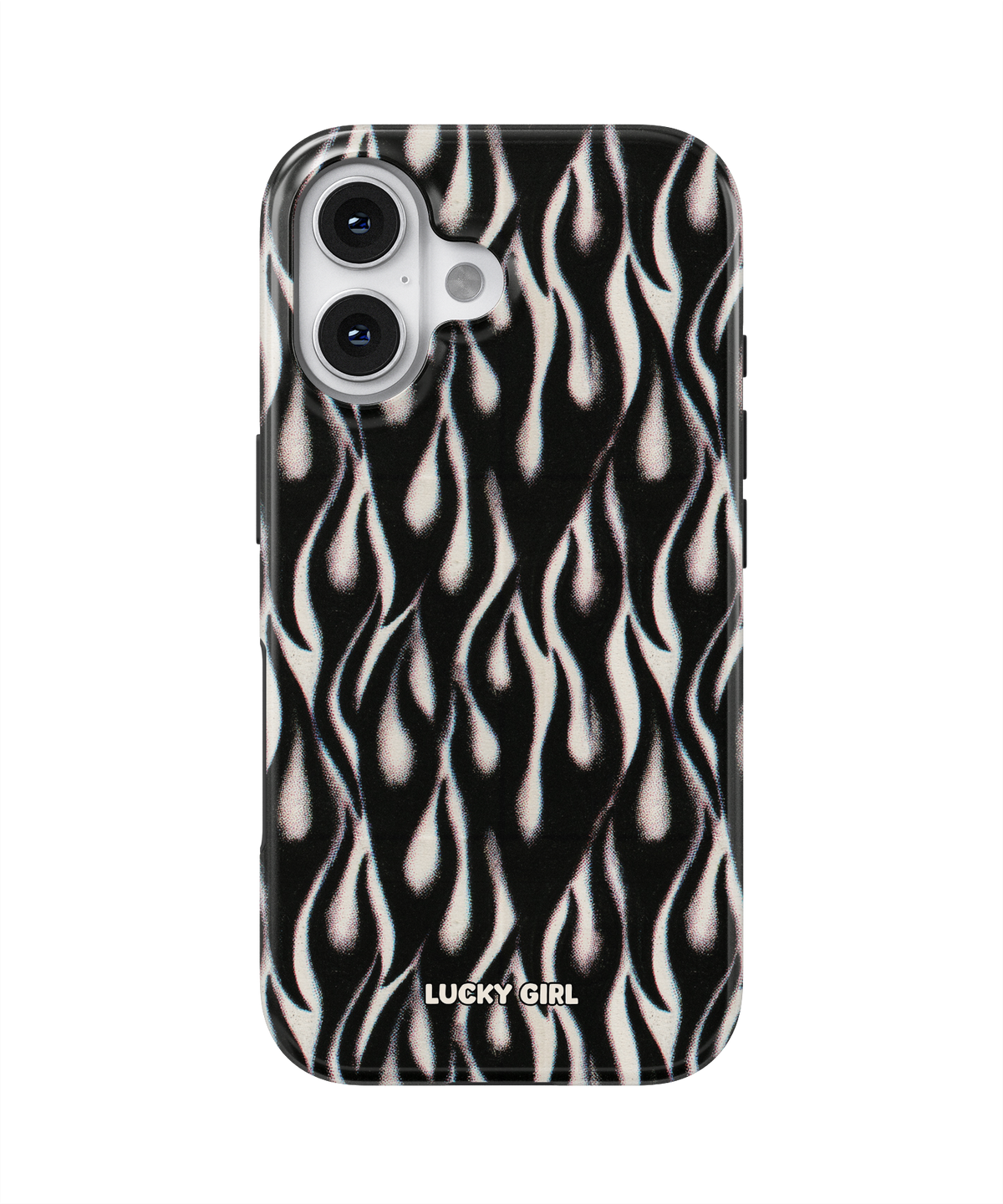 Phantom Flames Phone Case iPhone 16 Plus / Yes