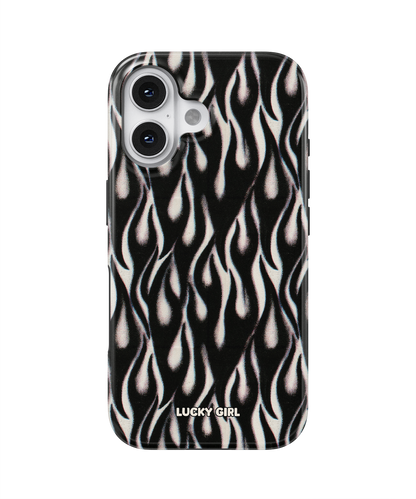 Phantom Flames Phone Case iPhone 16 Plus / Yes