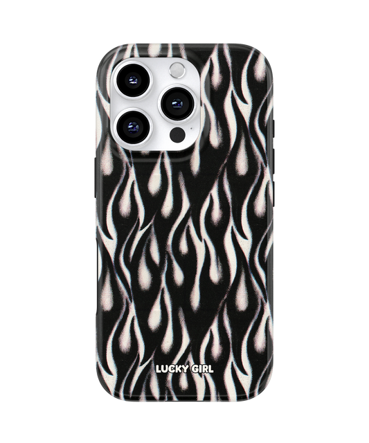 Phantom Flames Phone Case iPhone 16 Pro Max / Yes