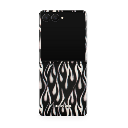 Phantom Flames Phone Case Galaxy Z Flip 7 / Yes