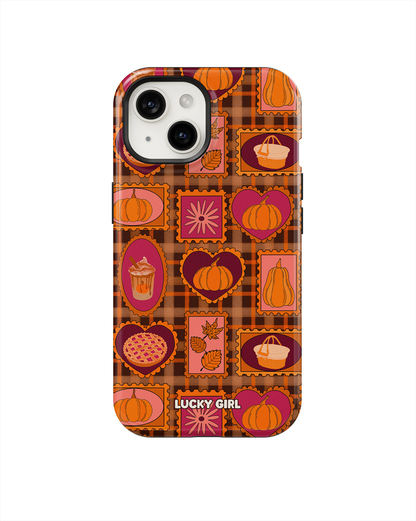 Pumpkin Postage Phone Case iPhone 13/14/16e / Yes