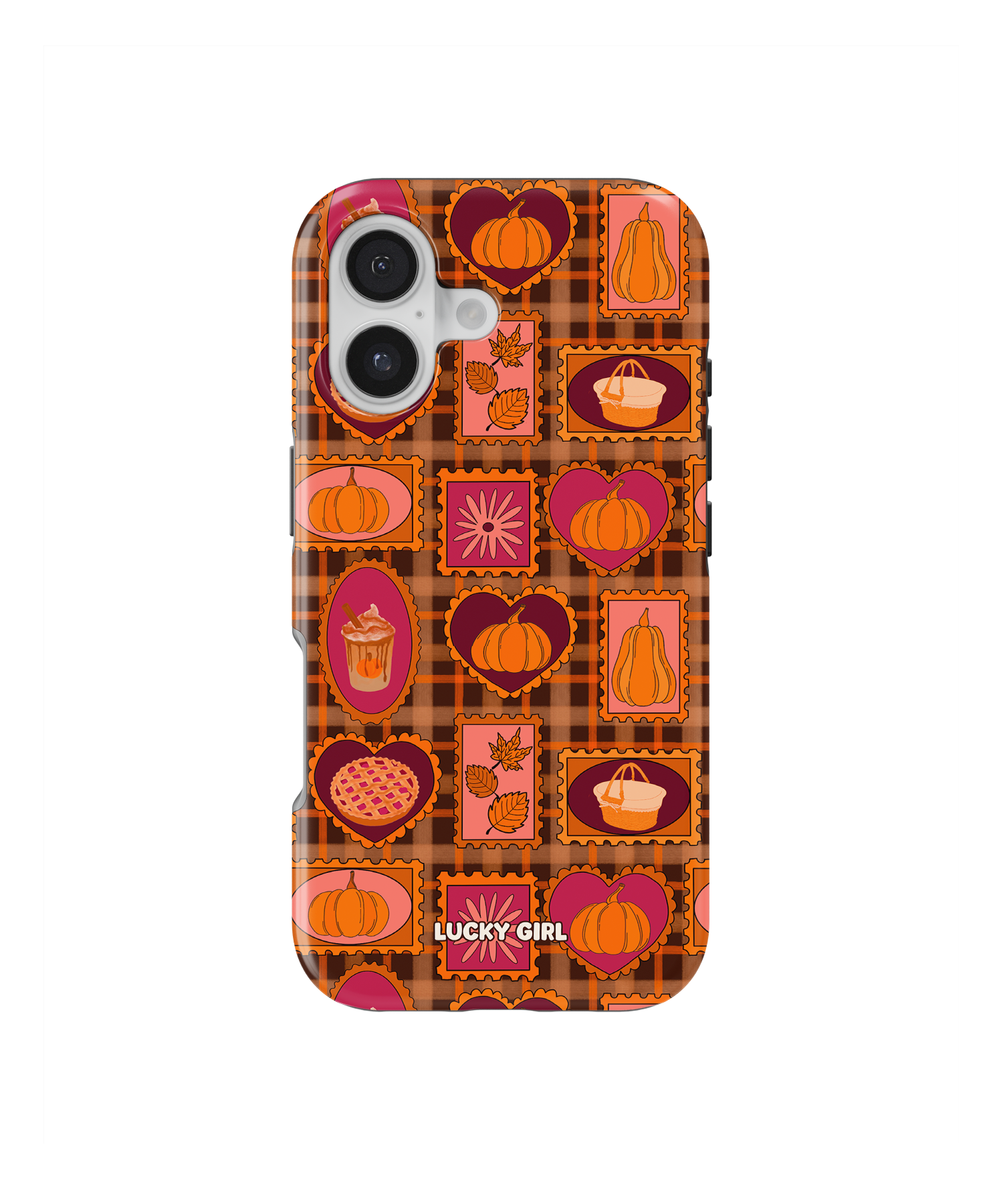Pumpkin Postage Phone Case iPhone 17 / Yes