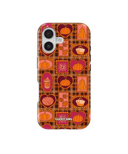 Pumpkin Postage Phone Case iPhone 17 / Yes
