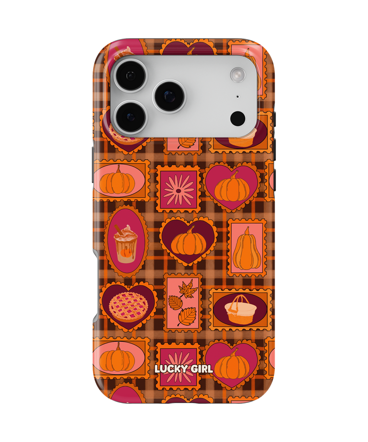 Pumpkin Postage Phone Case iPhone 17 Pro Max / Yes