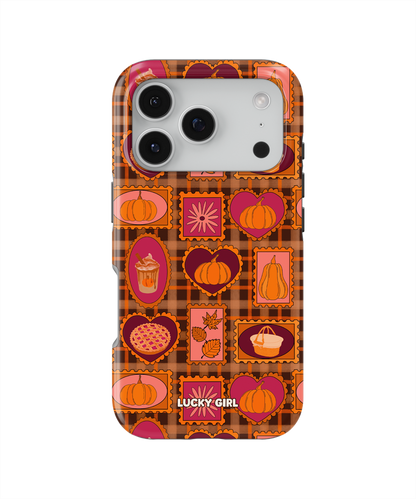 Pumpkin Postage Phone Case iPhone 17 Pro / Yes