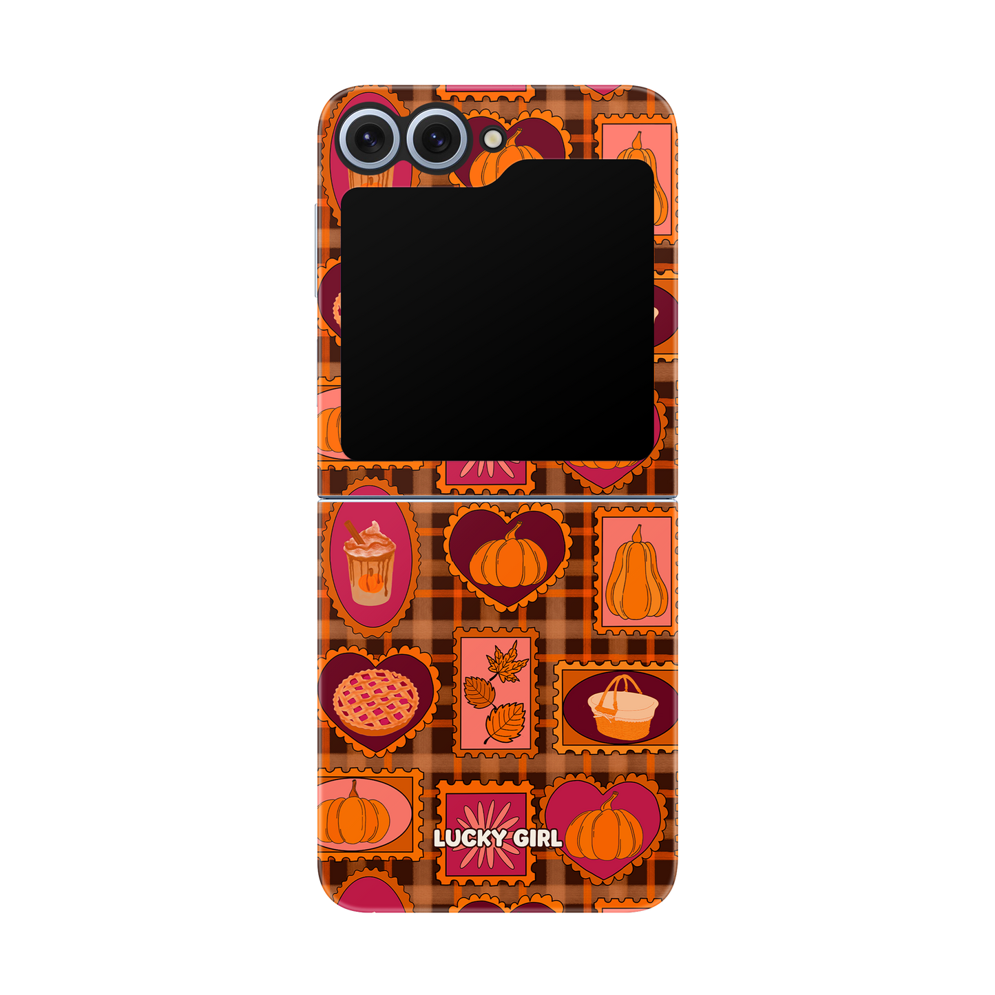 Pumpkin Postage Phone Case Galaxy Z Flip 6/7 FE / Yes