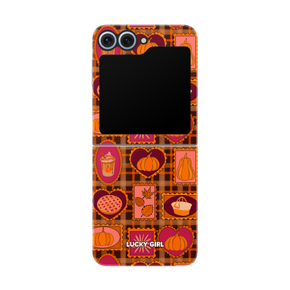 Pumpkin Postage Phone Case Galaxy Z Flip 6/7 FE / Yes