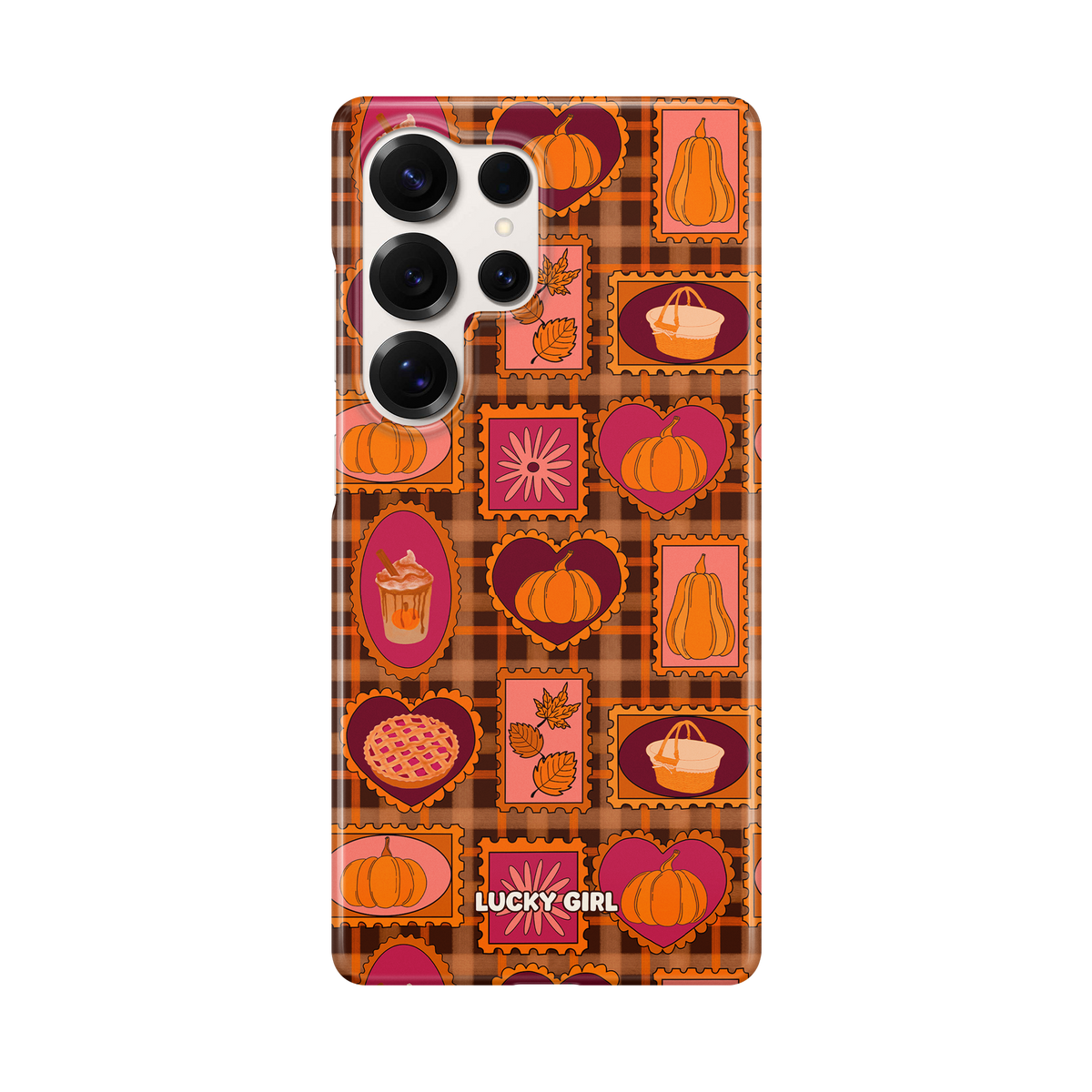 Pumpkin Postage Phone Case Galaxy S25 Ultra / Yes