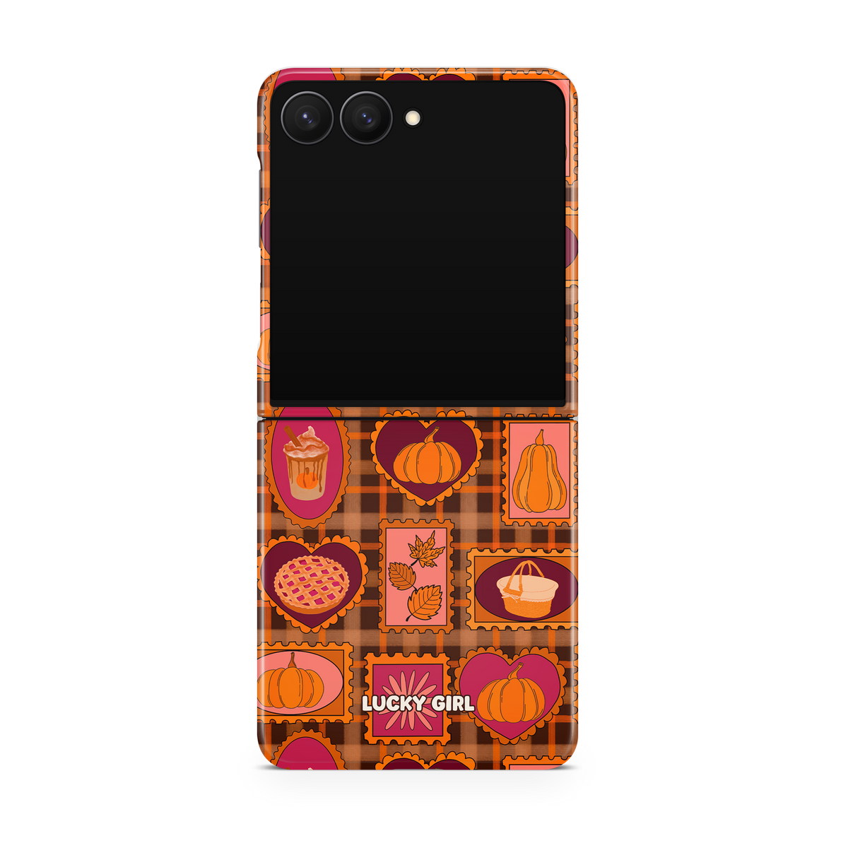 Pumpkin Postage Phone Case Galaxy Z Flip 7 / Yes