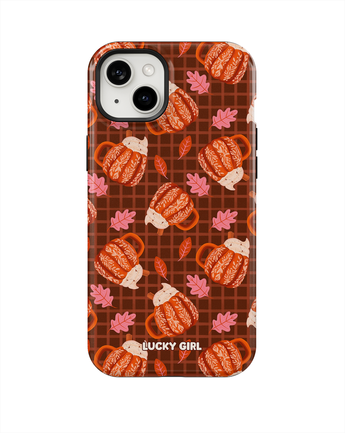 Pumpkin Spice Phone Case iPhone 14 Plus/15 Plus / Yes