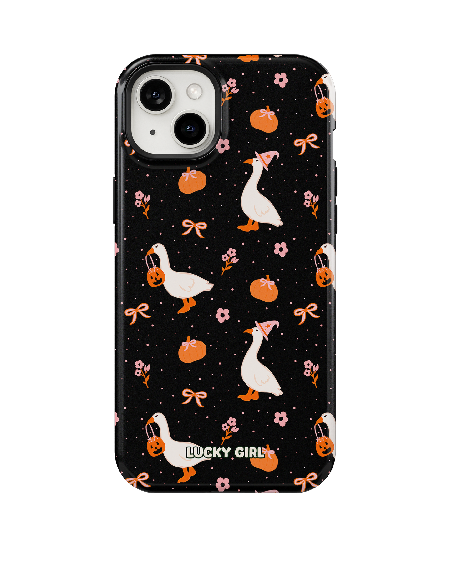 Spooky Goose Phone Case iPhone 14 Plus/15 Plus / Yes