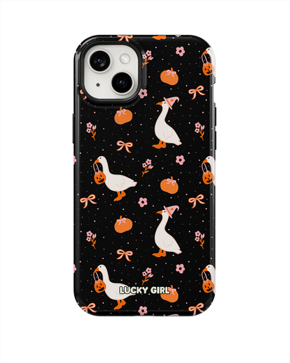 Spooky Goose Phone Case iPhone 14 Plus/15 Plus / Yes