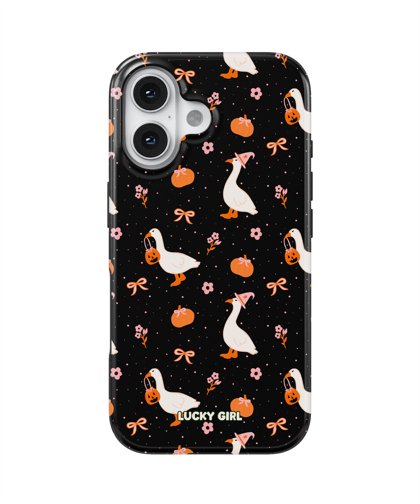 Spooky Goose Phone Case iPhone 16 Plus / Yes