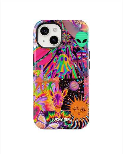 Technicolor Trip Phone Case iPhone 13/14/16e / Yes