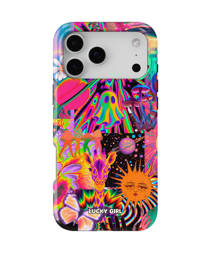 Technicolor Trip Phone Case iPhone 17 Pro Max / Yes