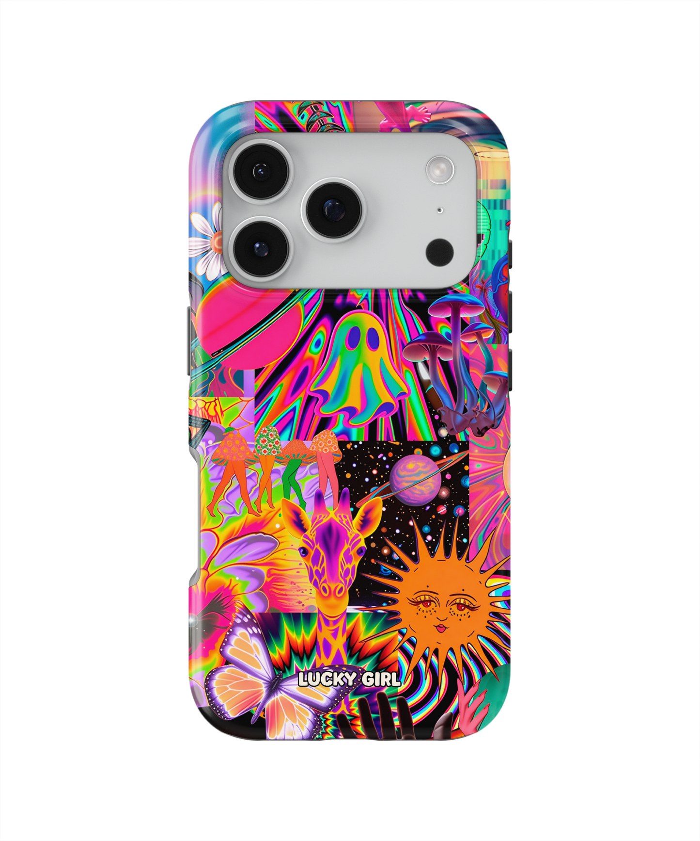 Technicolor Trip Phone Case iPhone 17 Pro / Yes
