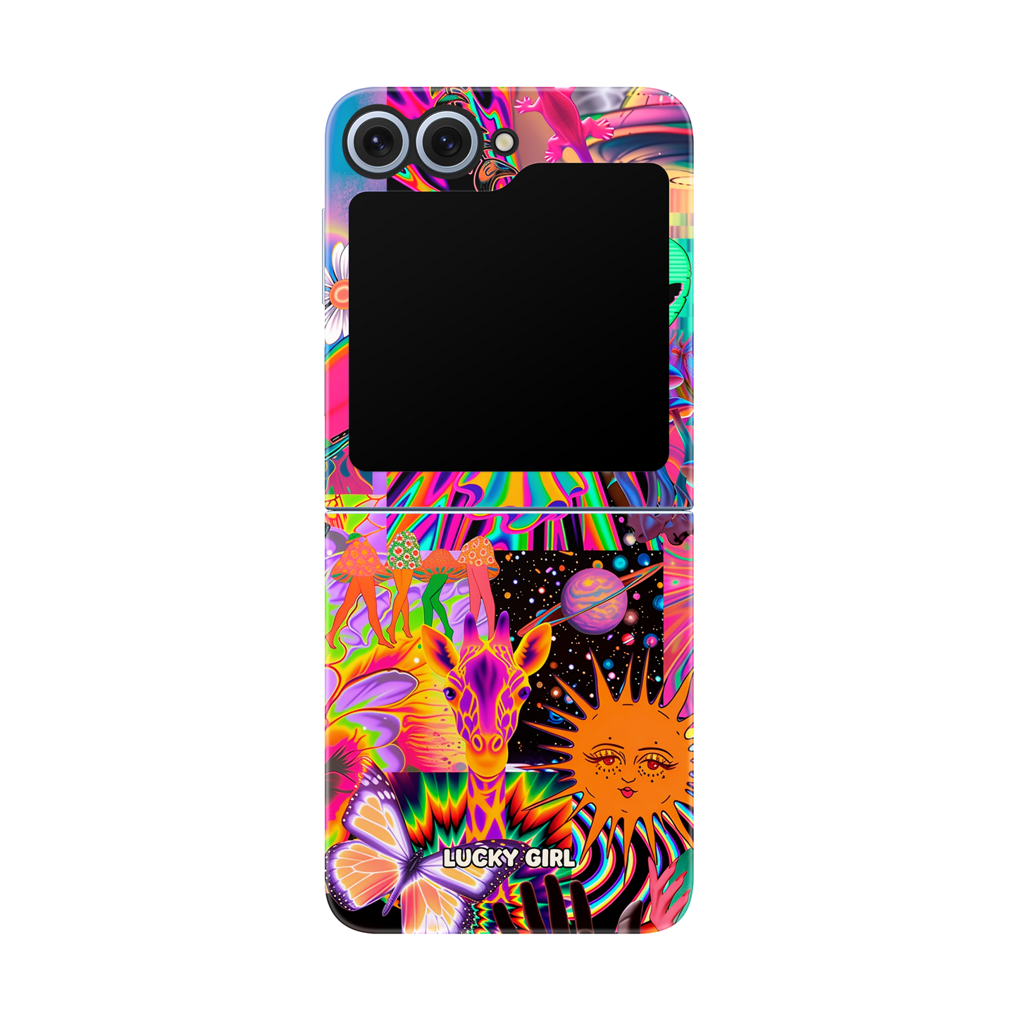 Technicolor Trip Phone Case Galaxy Z Flip 6/7 FE / Yes