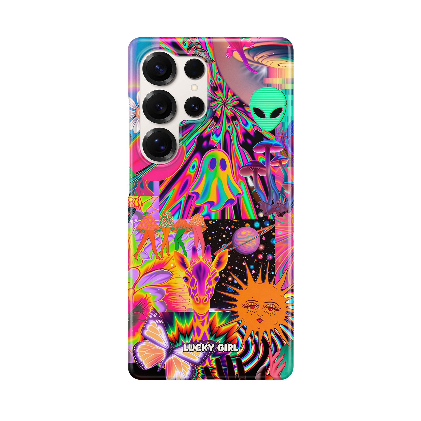 Technicolor Trip Phone Case Galaxy S25 Ultra / Yes