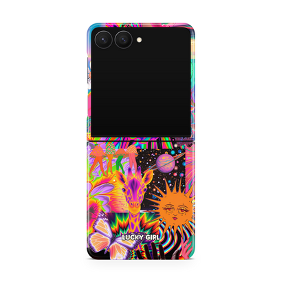 Technicolor Trip Phone Case Galaxy Z Flip 7 / Yes