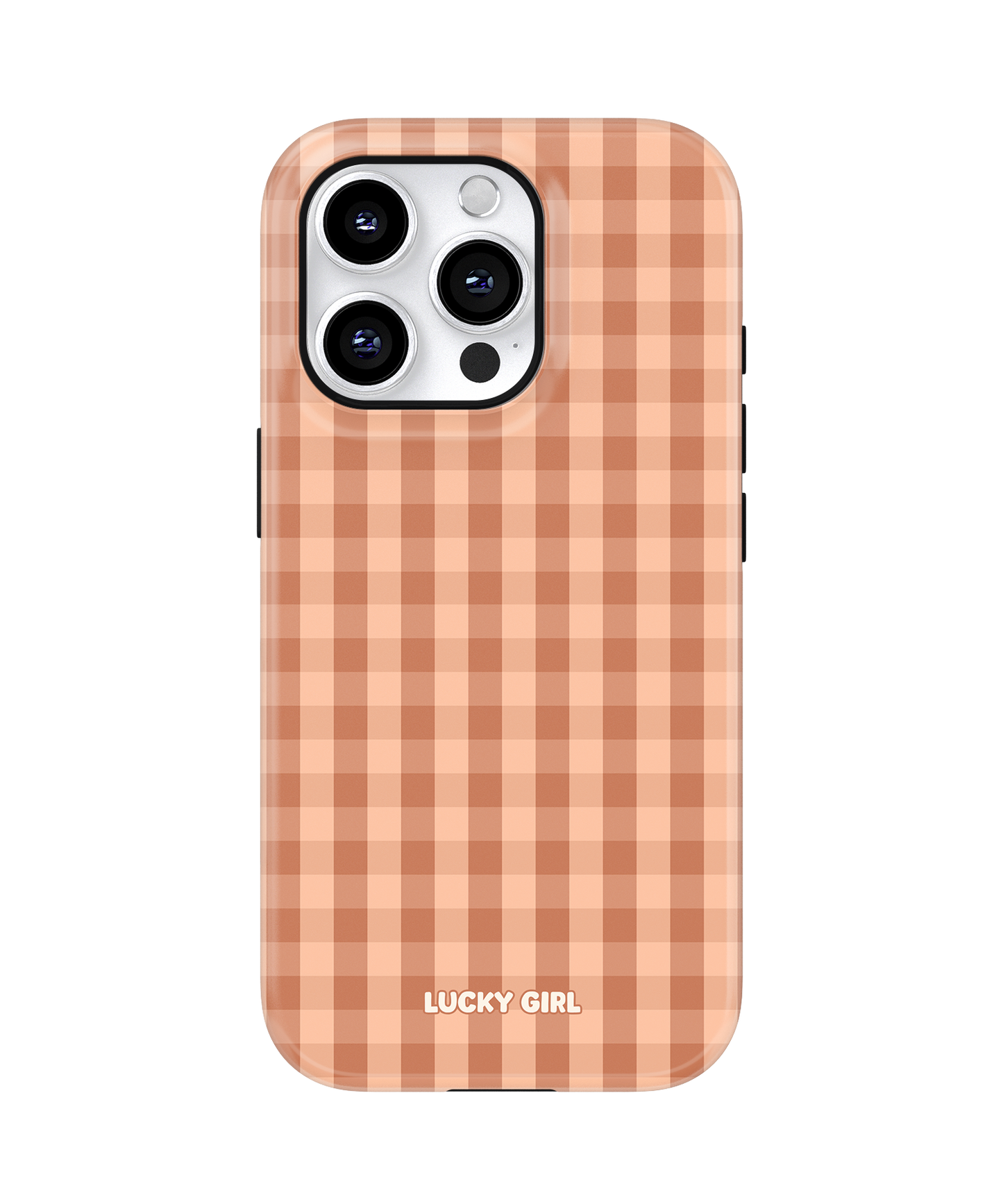 Teddy Gingham Phone Case iPhone 14 Pro Max / Yes
