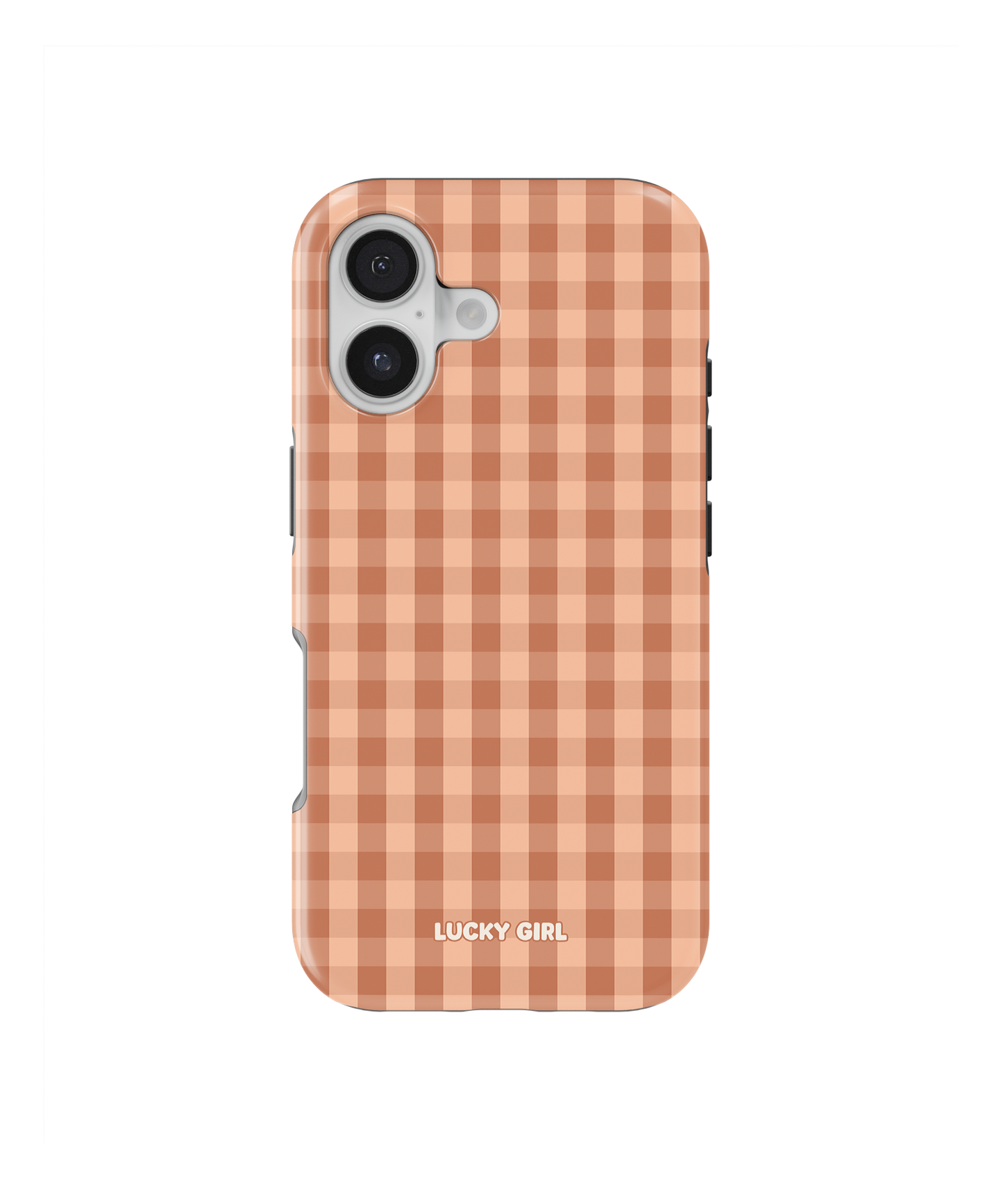 Teddy Gingham Phone Case iPhone 16 / Yes