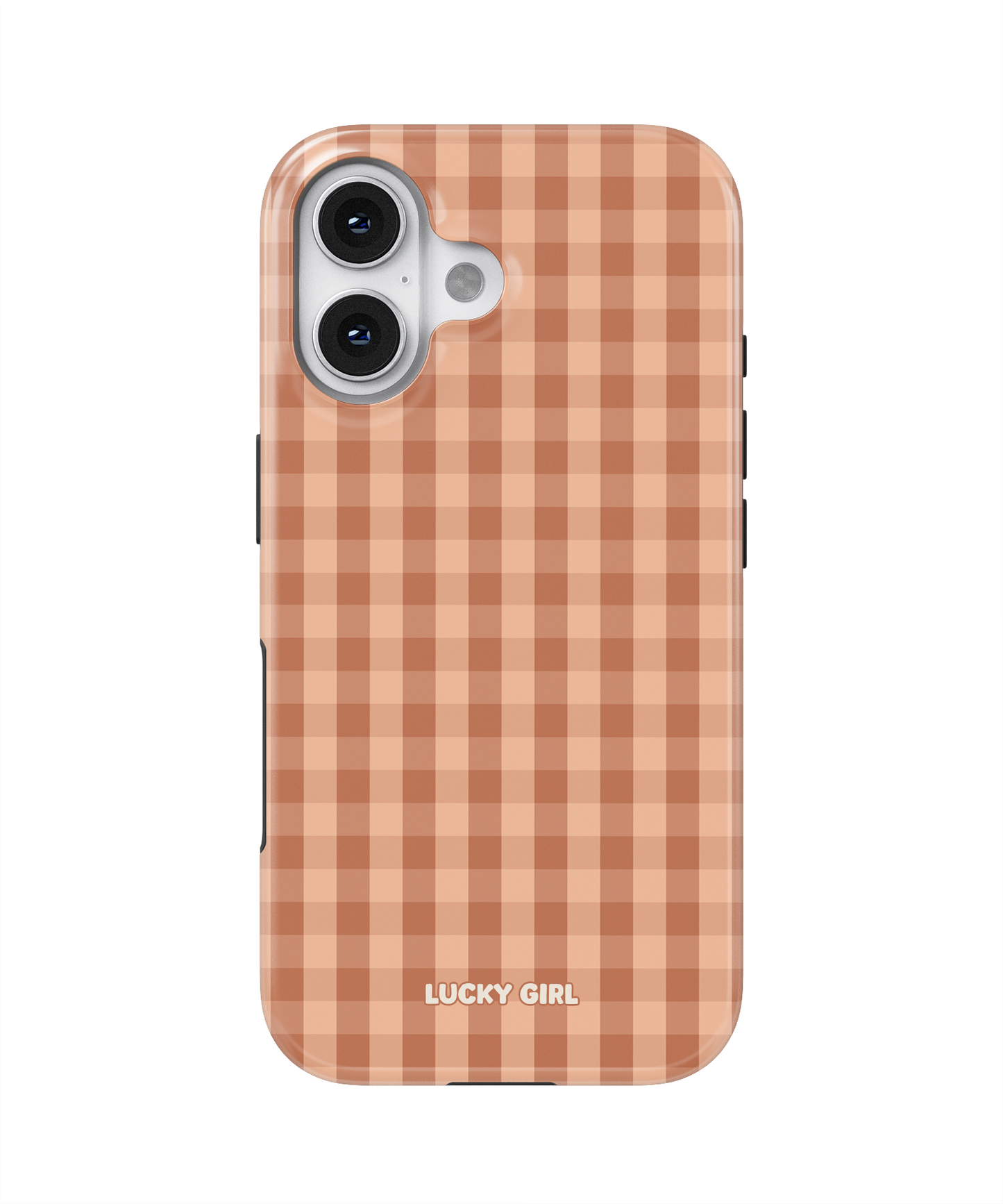 Teddy Gingham Phone Case iPhone 16 Plus / Yes