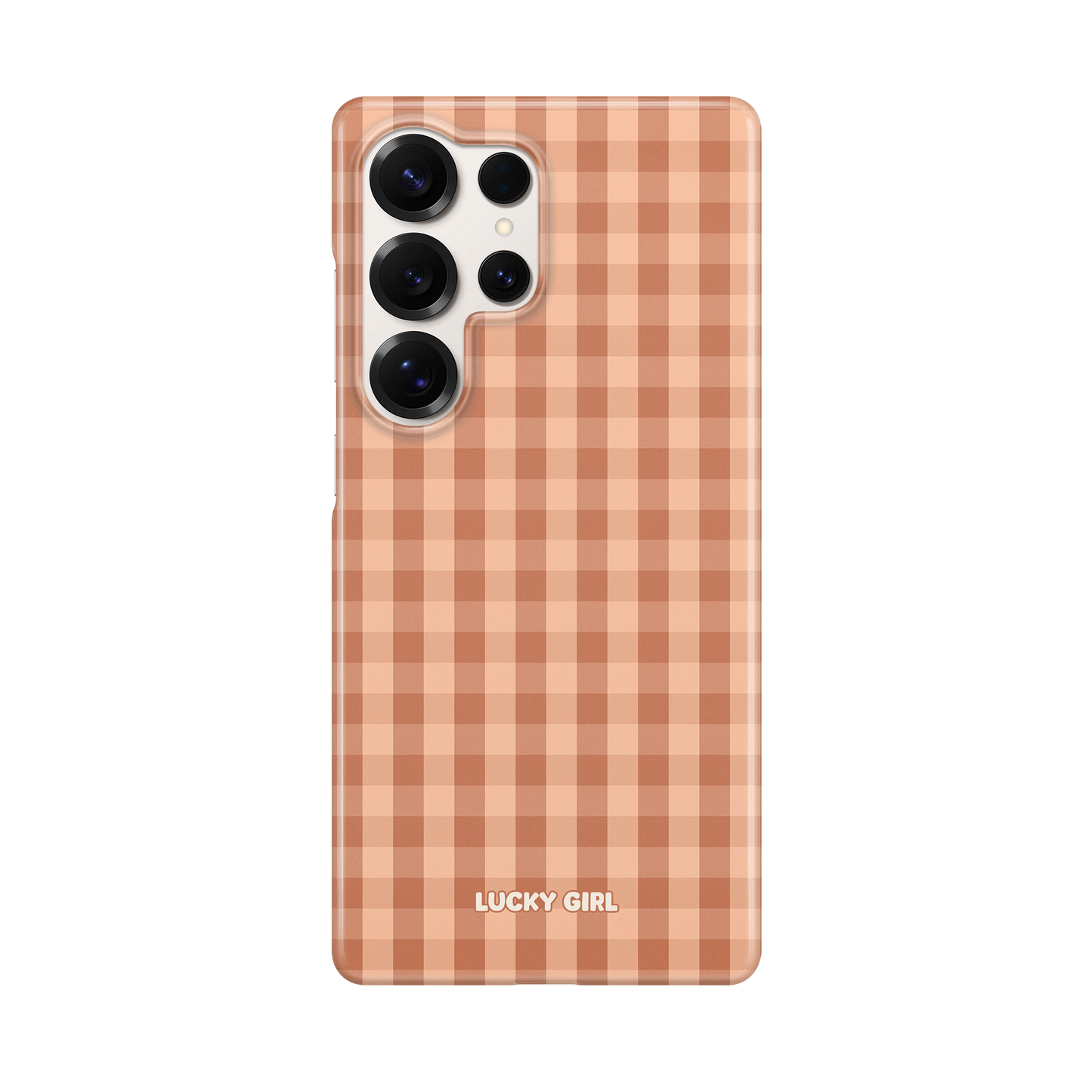 Teddy Gingham Phone Case Galaxy S26 Ultra / Yes